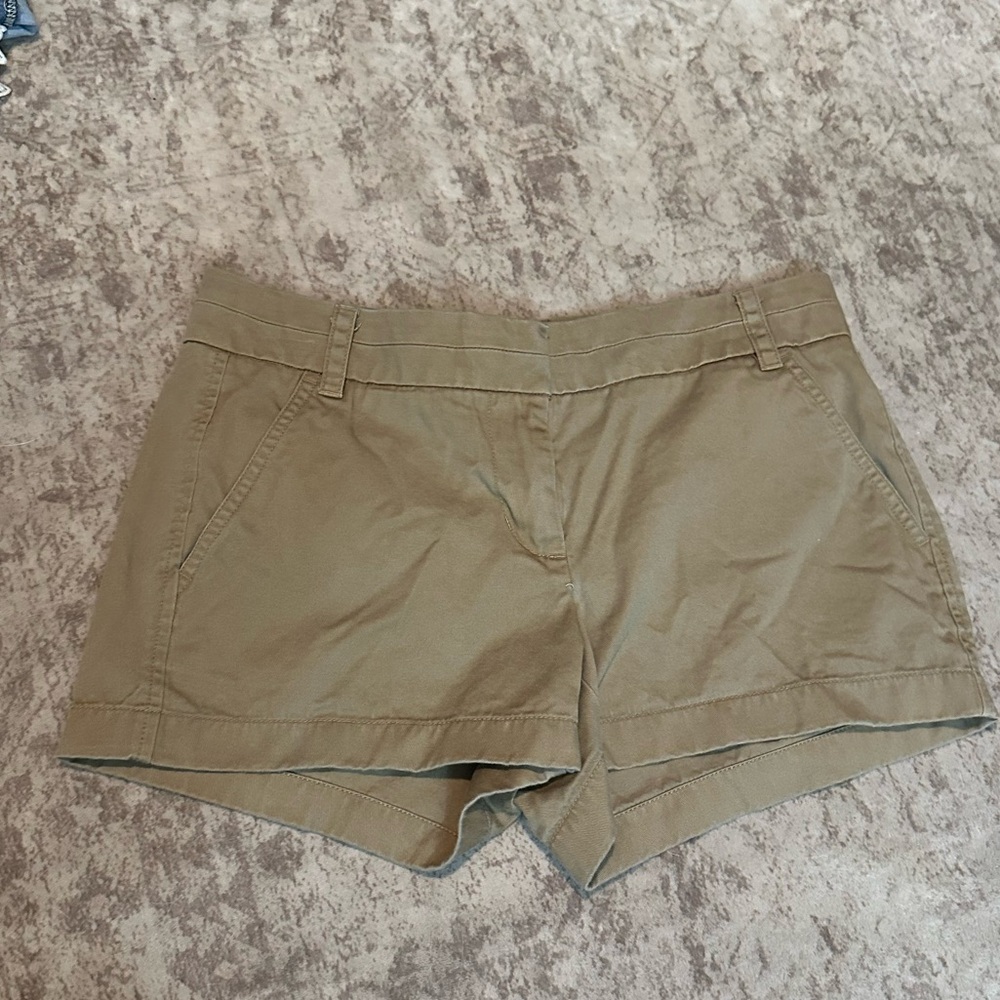 J. Crew Tan Women's Chino Shorts